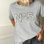 T SHIRT Nº5 GRIS