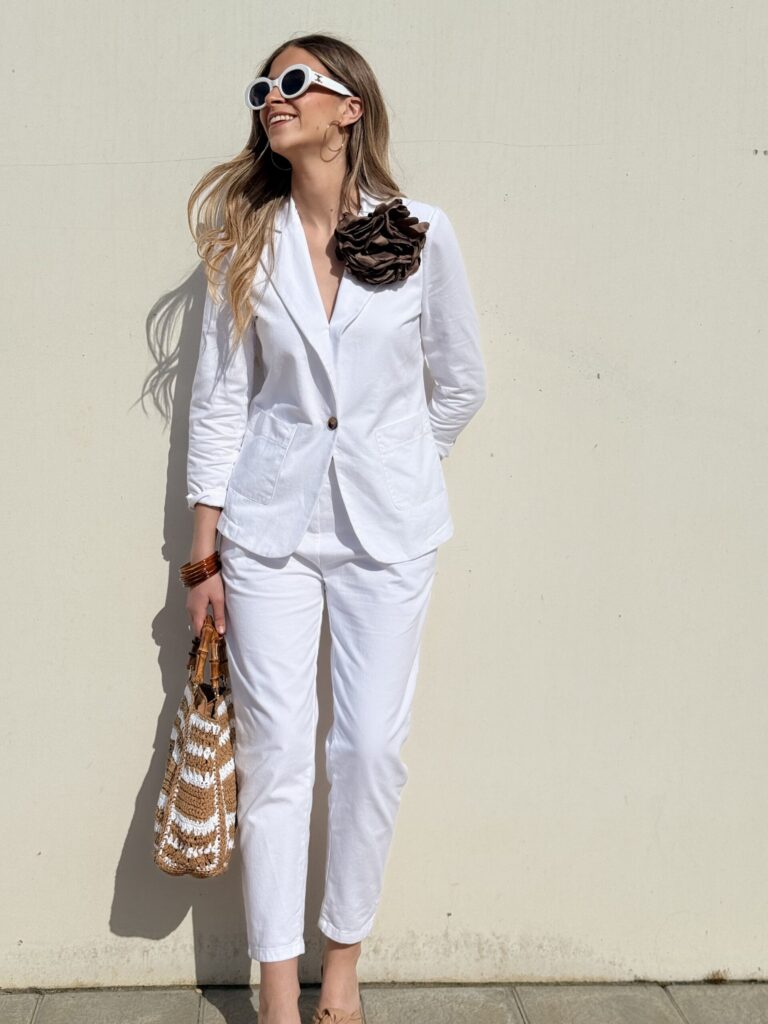 PANT ROMEO BLANC