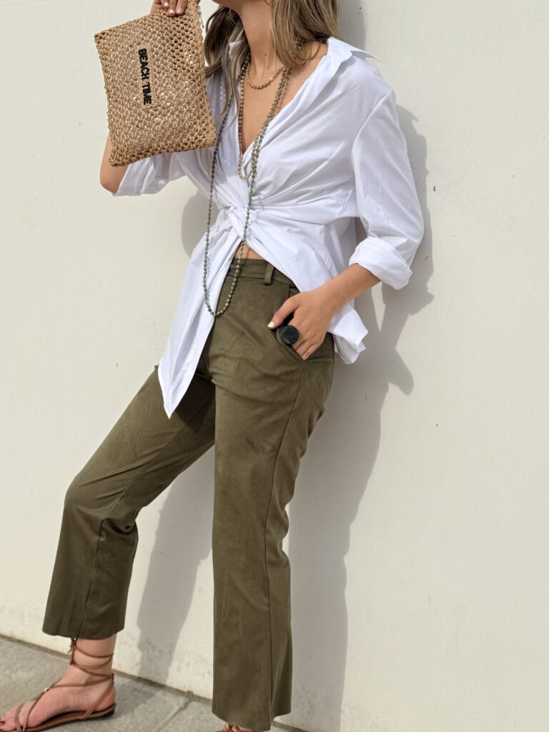PANT RIVIERE GREEN