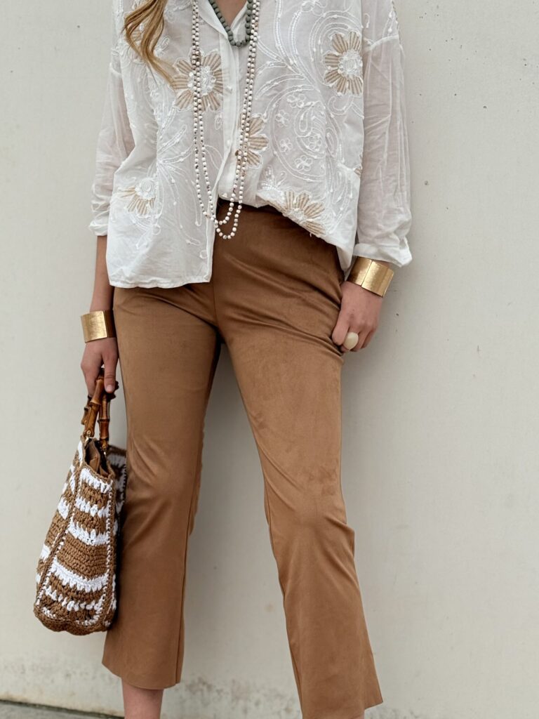 PANT RIVIERE CAMEL