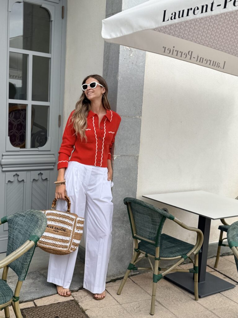 PANT GRIMAUD BLANC