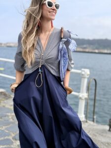 VESTIDO SAINT TROPEZ NAVY