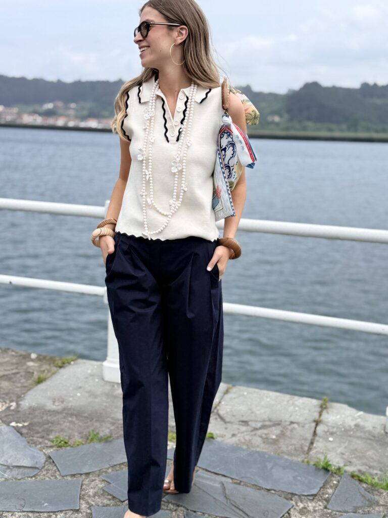 PANT GRIMAUD NAVY