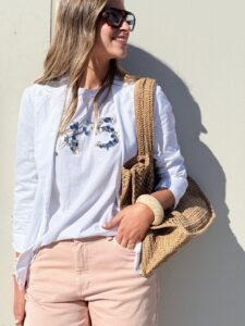 BLAZER PROVENCE BLANC