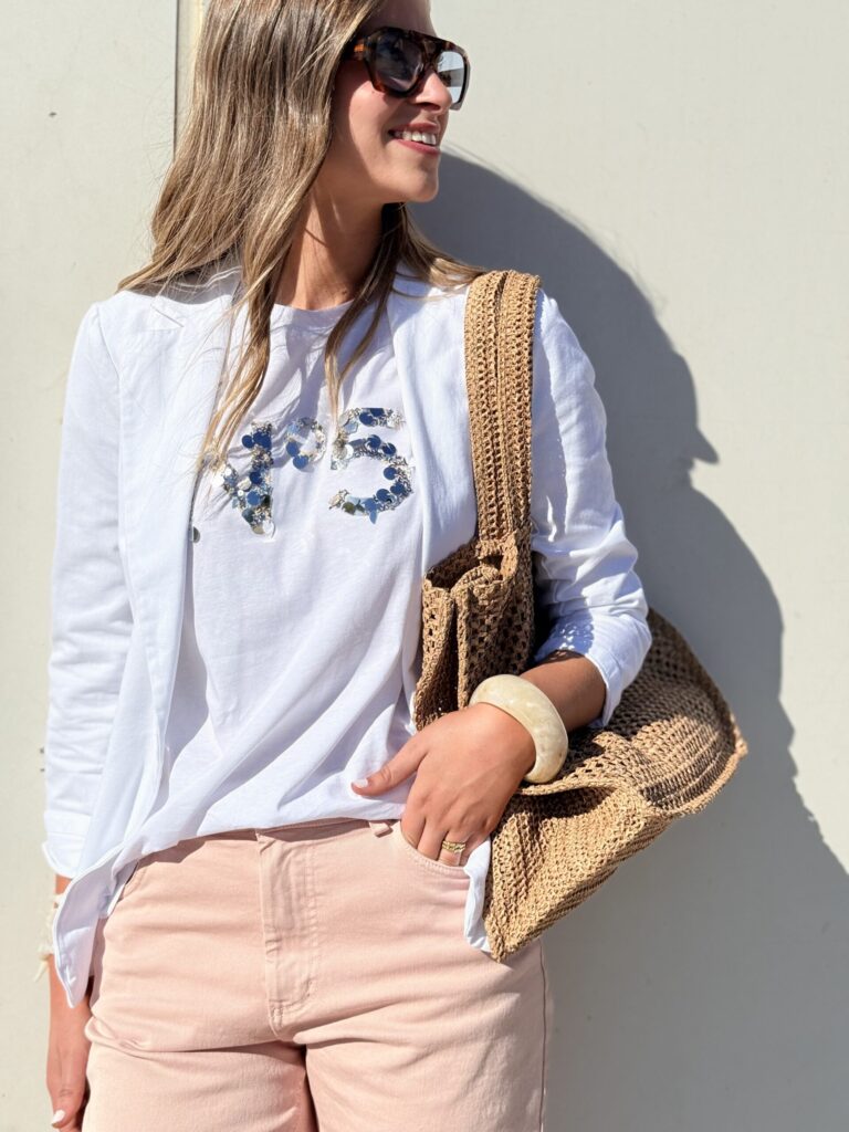 BLAZER PROVENCE BLANC