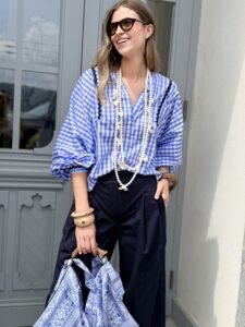 CAMISA SAINT TROPEZ ciel