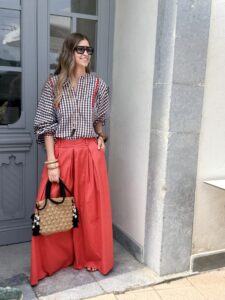PANT ST TROPEZ RED