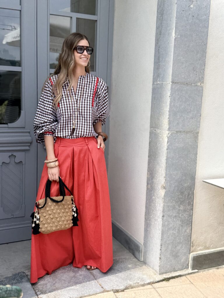 PANT ST TROPEZ RED