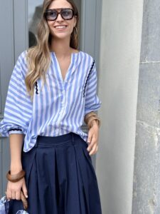 CAMISA ST TROPEZ RAYAS