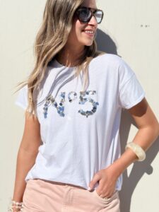 T-SHIRT MARBELLA BLANC