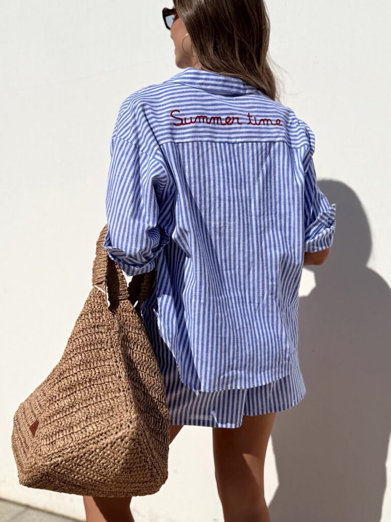 CAMISA SAN ROQUE NAVY