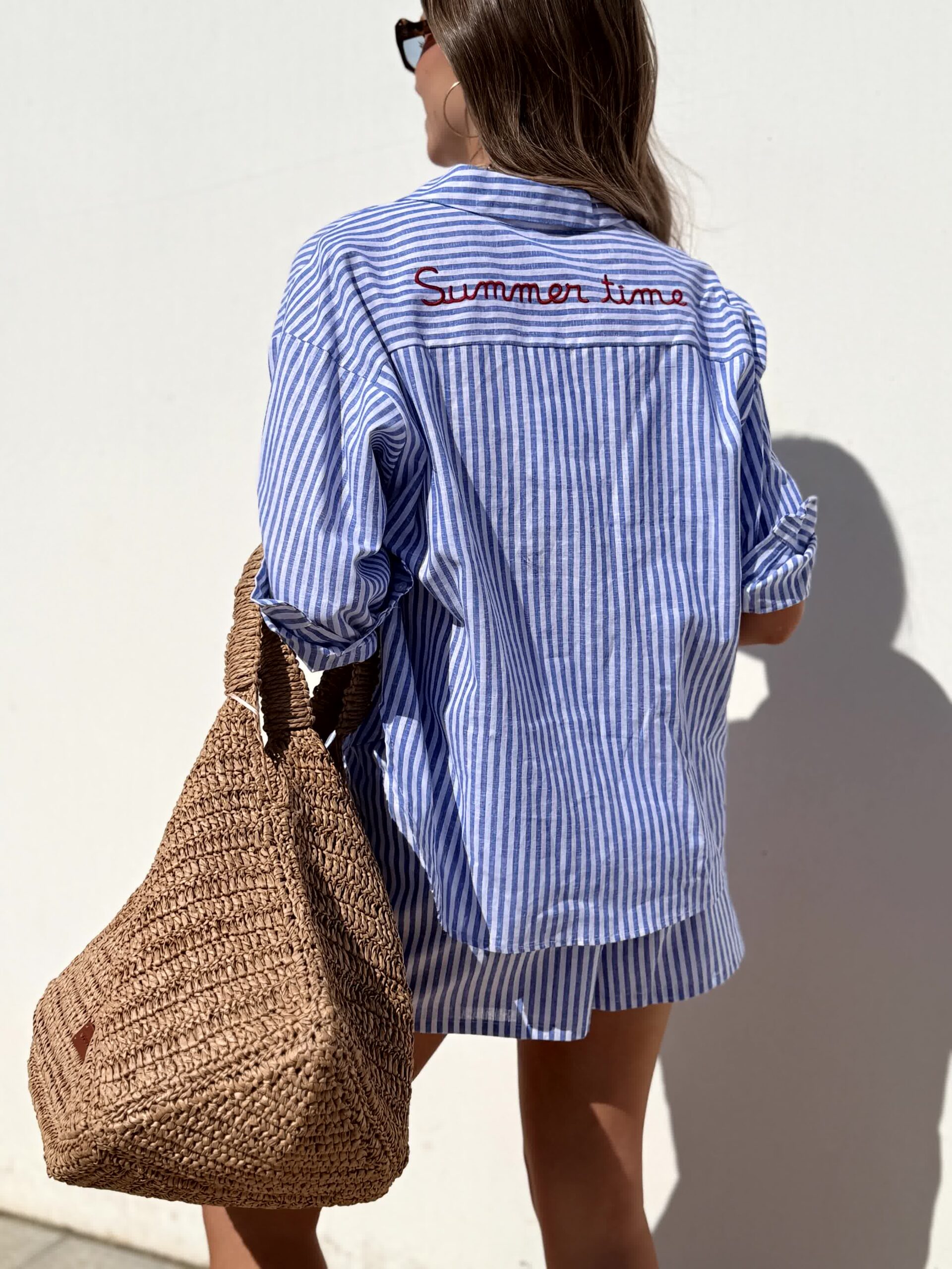 CAMISA SAN ROQUE NAVY