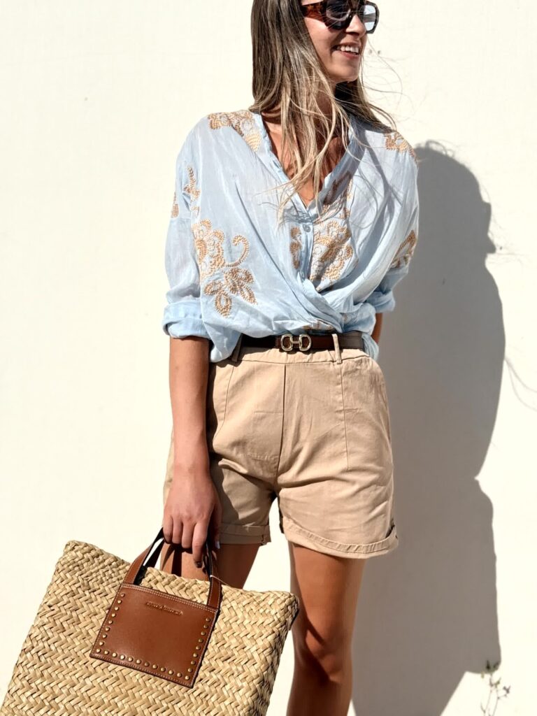 SHORT BEGUR CAMEL