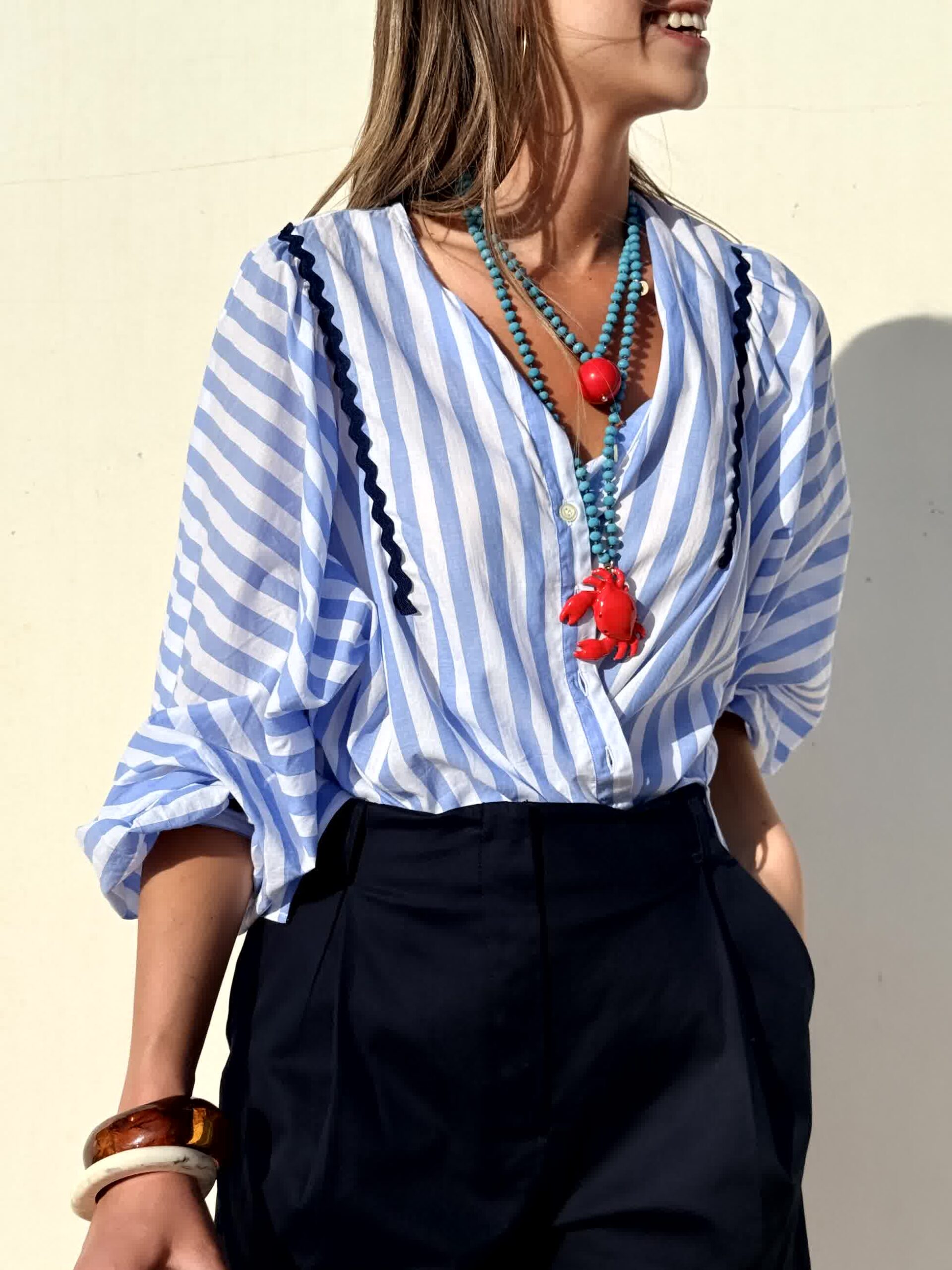 COLLAR ALMERIA BLU