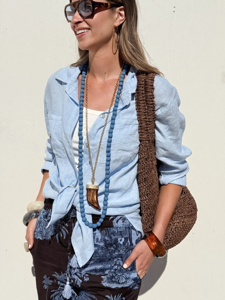 COLLAR ROMA BROWN