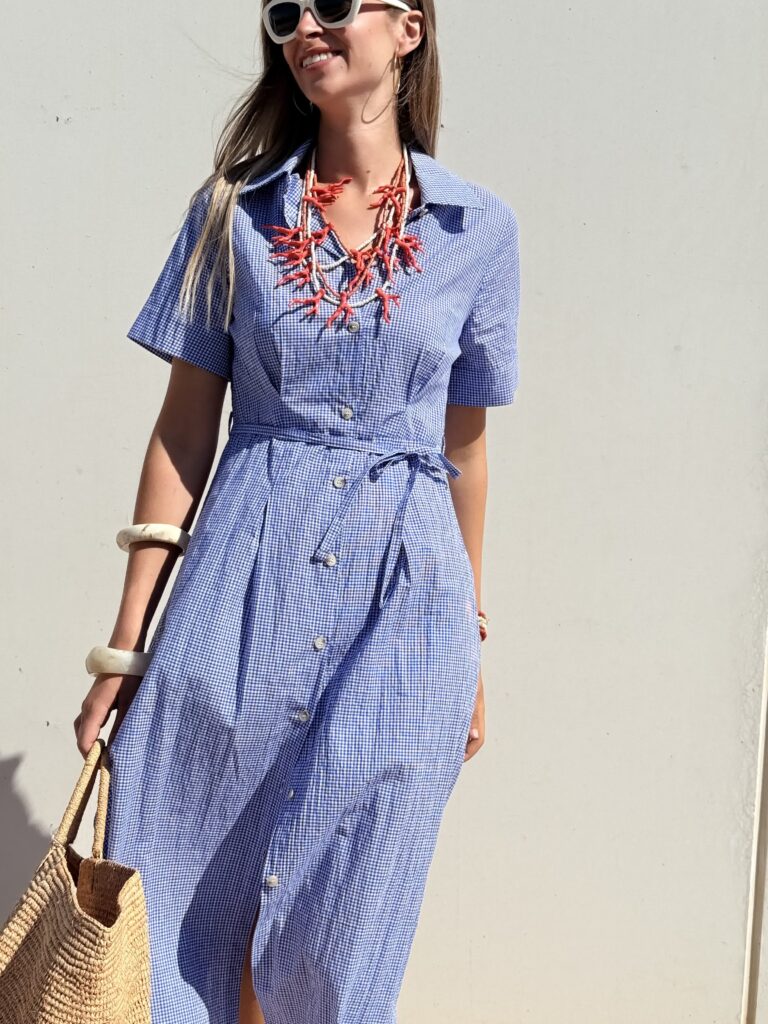 VESTIDO CAMPO ALEGRE BLU