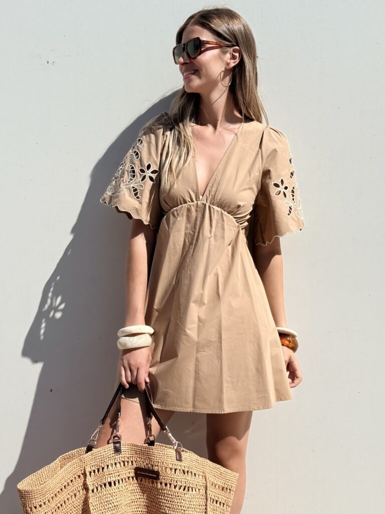 VESTIDO ESTORIL CAMEL
