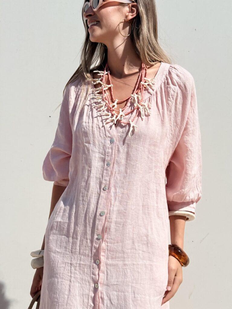 VESTIDO LA PLAGE PINK
