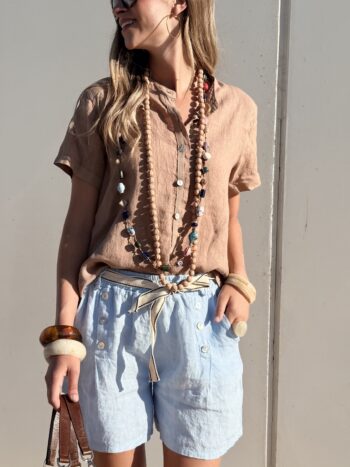 CAMISA JULES CAMEL