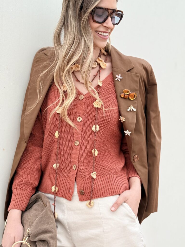 BLAZER MARSELLA TABACO