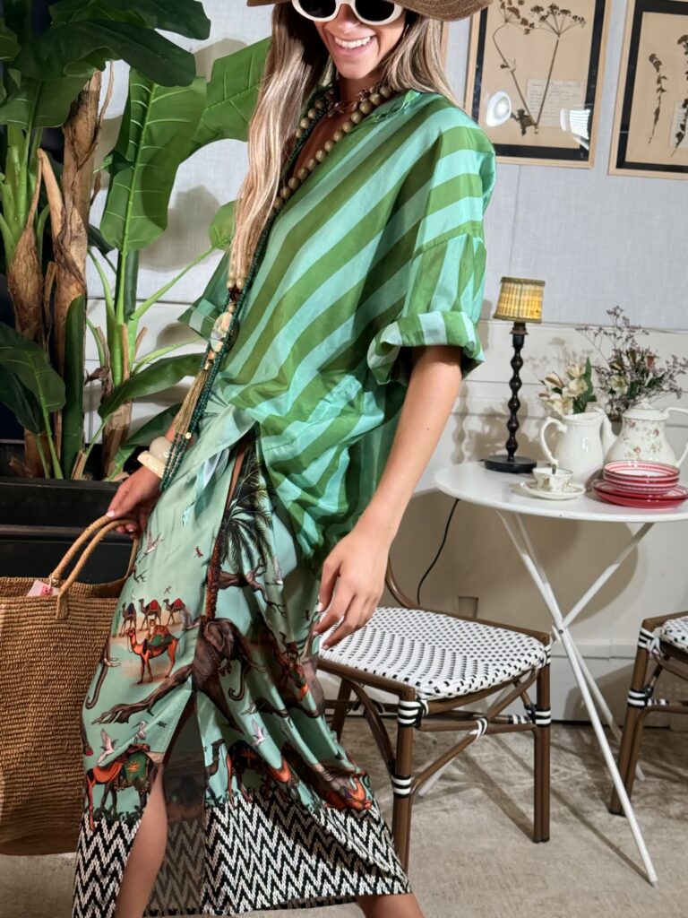 CAMISA BALI GREEN