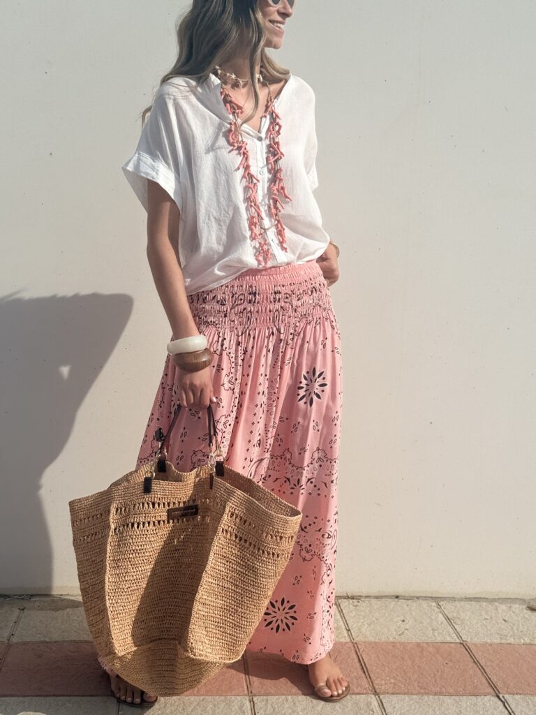 FALDA CERDEÑA PINK