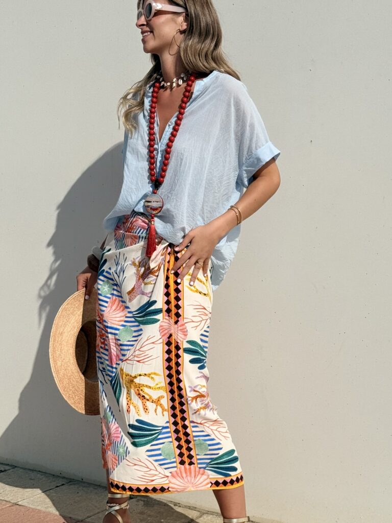 CAMISA FORMENTERA CIEL