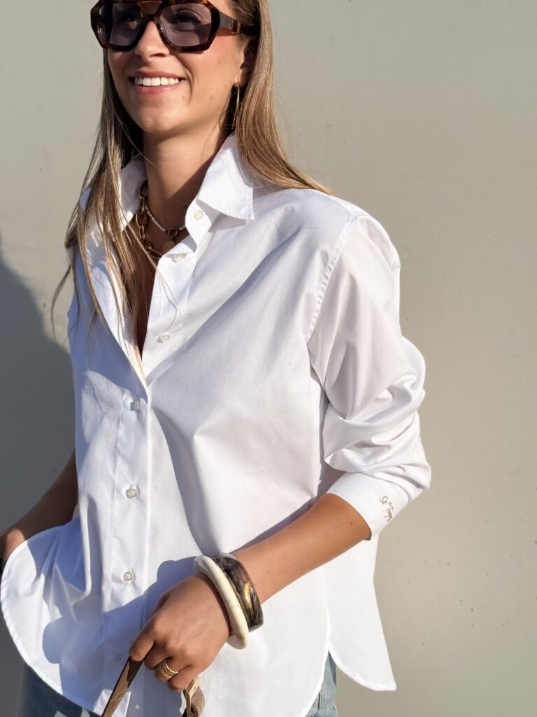 CAMISA HAMPTONS BLANC