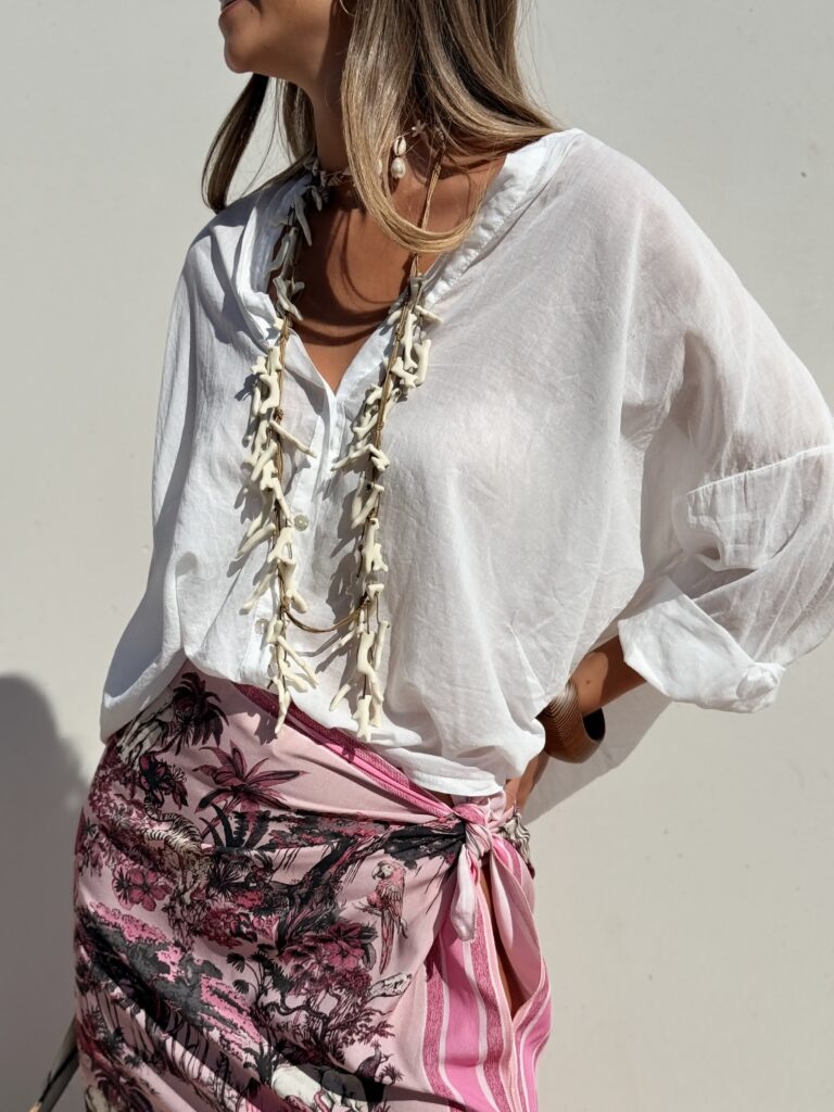 CAMISA CRUISE BLANC