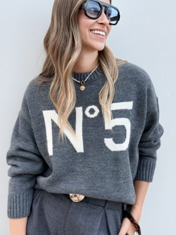 PULL N5 GRIS