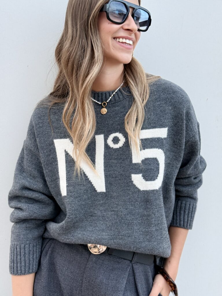 PULL N5 GRIS