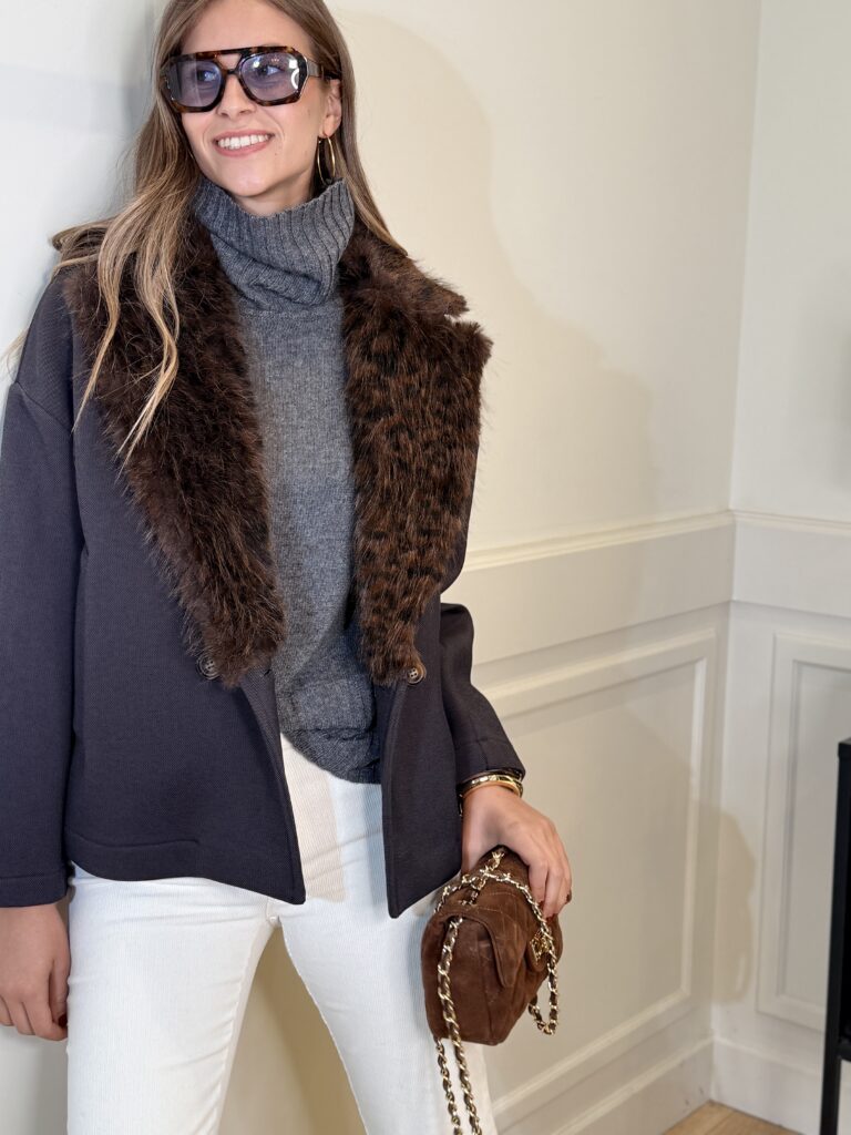 COAT TRIBECA GRIS