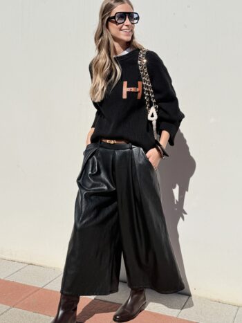 FALDA PANT LEYLA BLACK