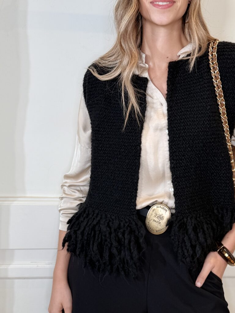 GILLET MIRTA BLACK