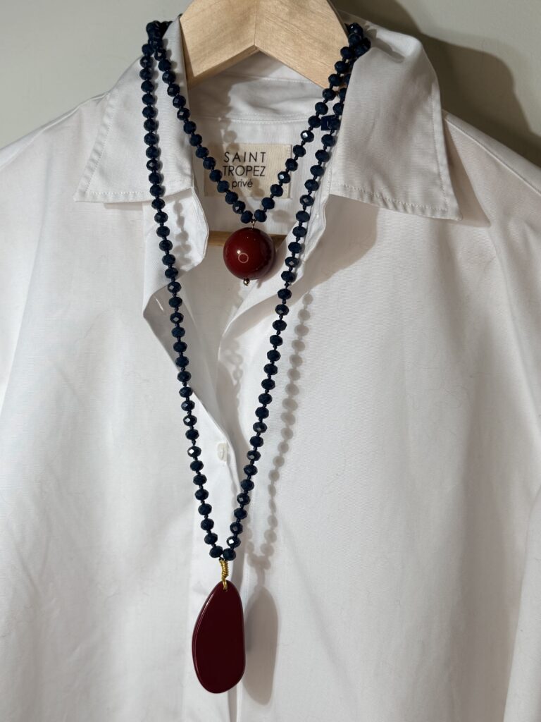 COLLAR LAFRIMA NAVY