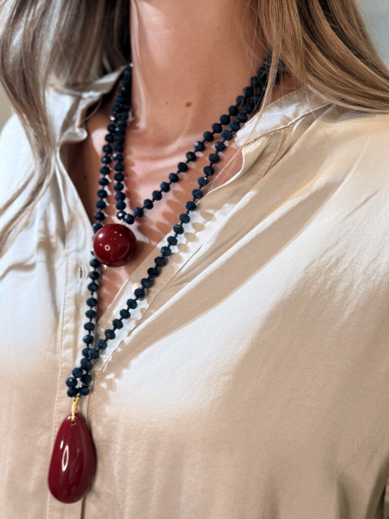 COLLAR LAFRIMA NAVY