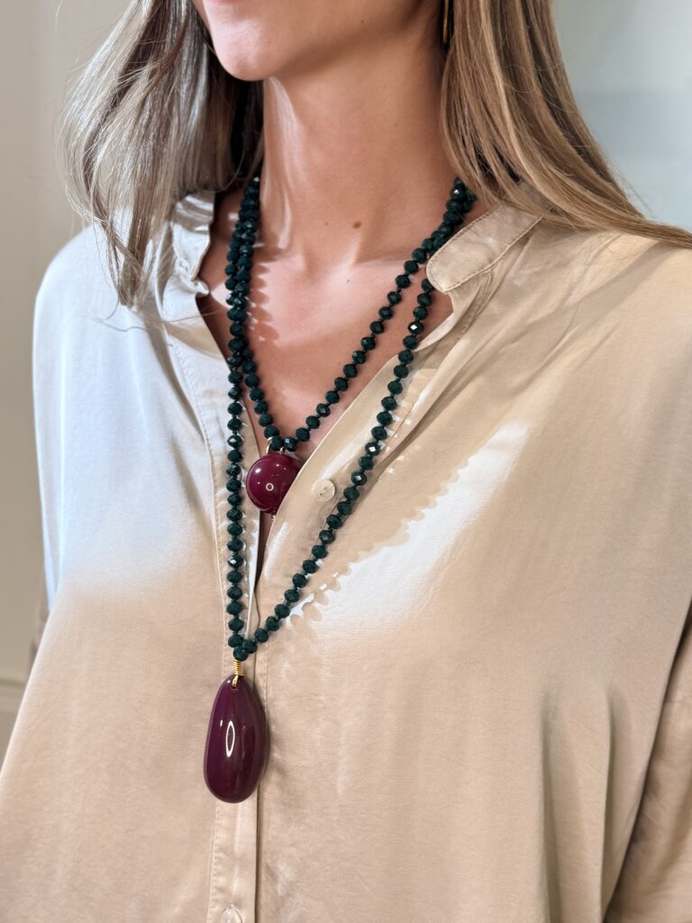 COLLAR LAFRIMA GREEN